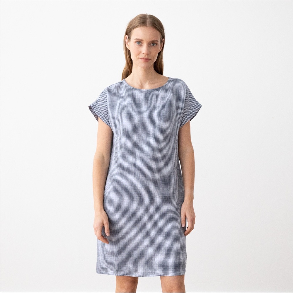 100% European Linen Dress